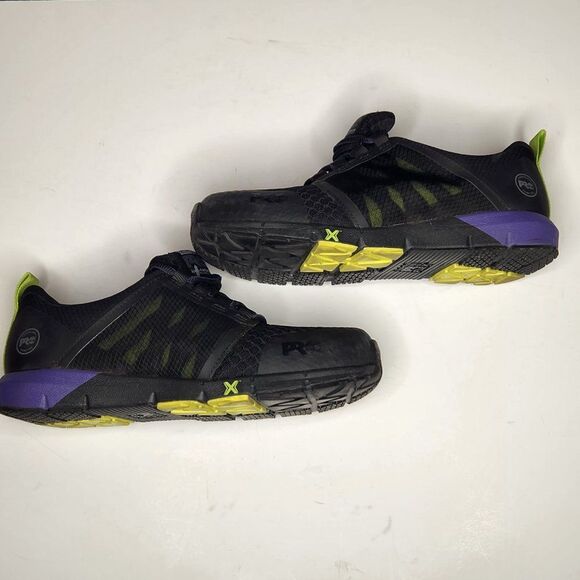 TIMBERLAND PRO WOMEN'S RADIUS SAFETY TOE WORK SHOES - BLACK/PURPLE, size 8.5 - Picture 7 of 8